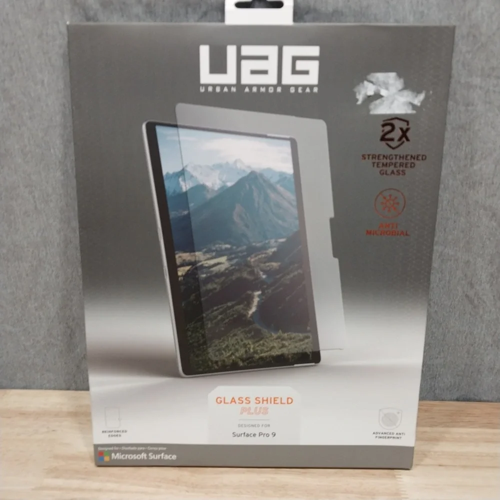 UAG Microsoft Surface Pro 9 Glass Shield Plus Screen Protector Clear